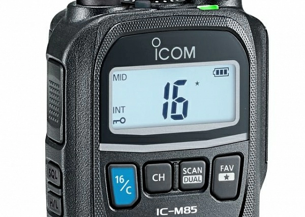 Морская портативная УКВ радиостанция Icom IC-M85