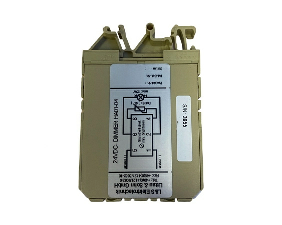 Диммер Littau Sohn HA01-04 24VDC s.n 3955, б.у, на проверку