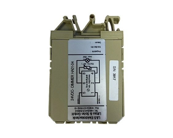 Диммер Littau Sohn HA01-04 24VDC s.n 3917, б.у, на проверку