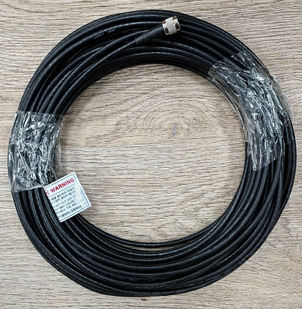 Кабель KDC RG-58A/U, MIL-C-17/28, с разъемами, 30м