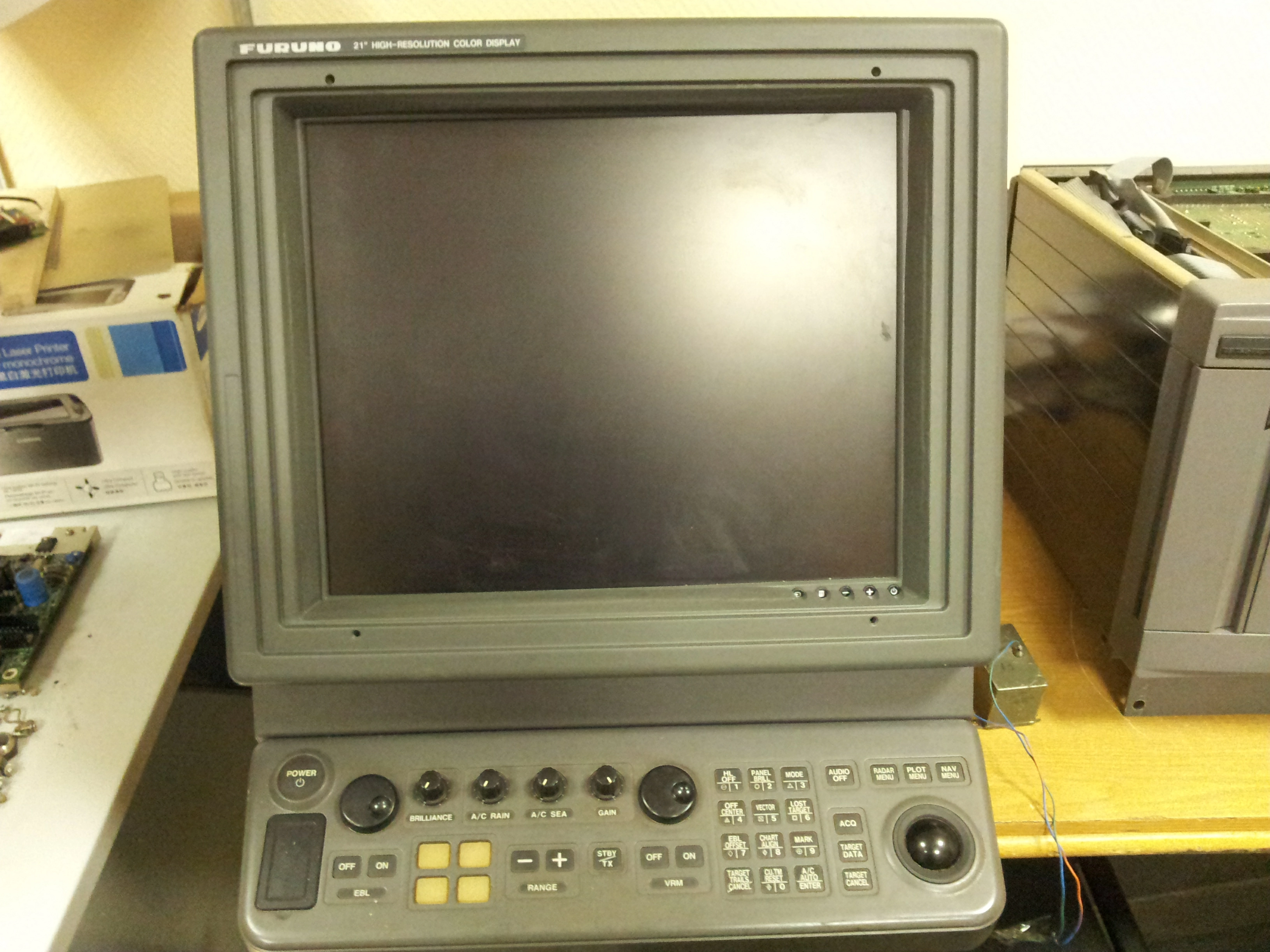 Замена ЭЛТ кинескопов у старых РЛС на ЖК дисплеи