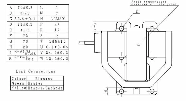 Магнетрон MAF1422B