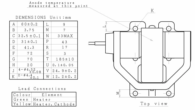 Магнетрон MAF1615B