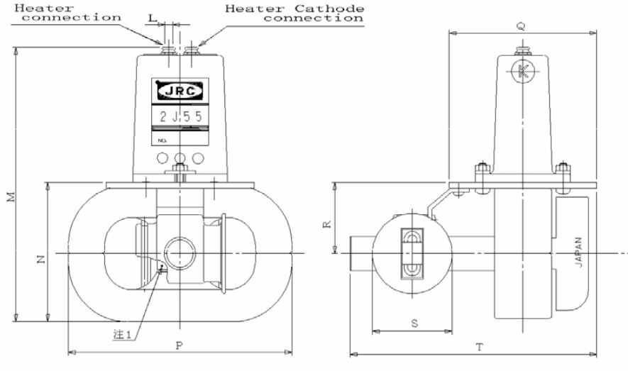 Магнетрон 2J55