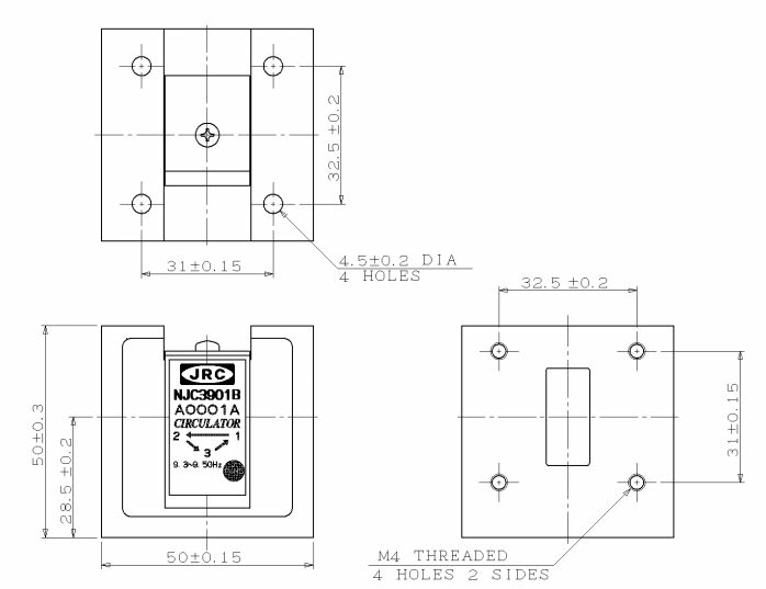 Лимитер Циркулятор NJC3901B/C/D/RB/M