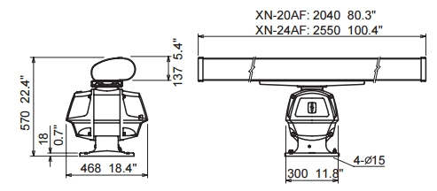Радиолокационная станция Furuno FAR-2827