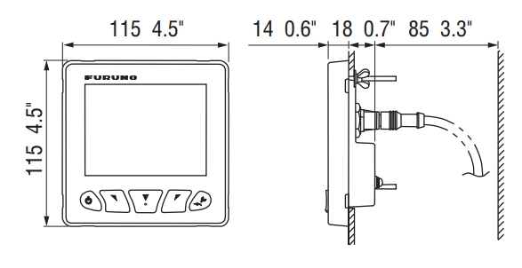 Судовой дисплей Furuno FI-70
