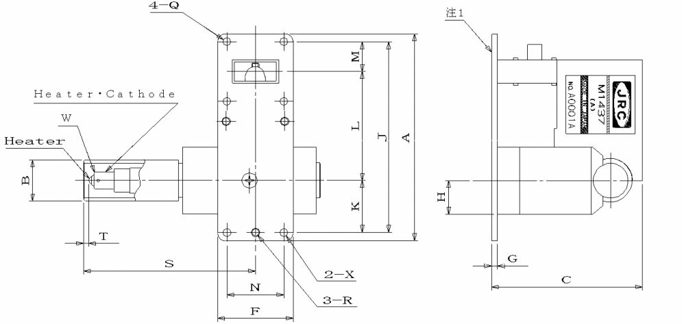 Магнетрон M1437(A)