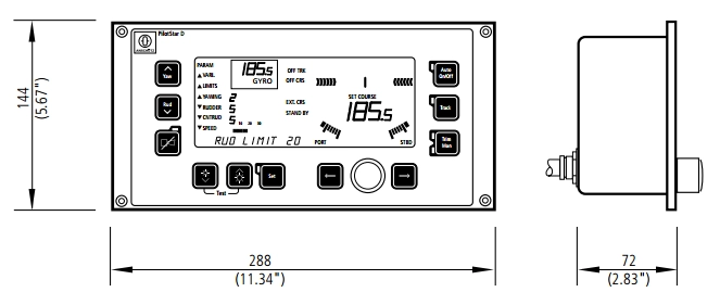Авторулевой Raytheon PilotStar D