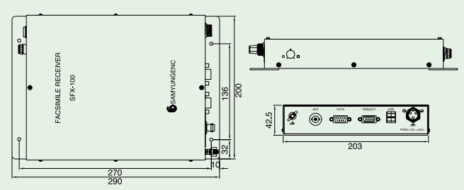 FAX приемник погоды SFX-100