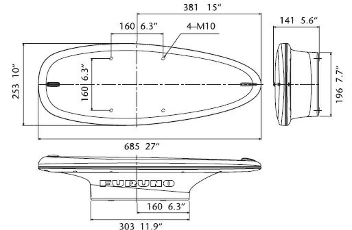 Спутниковый компас Furuno SC-30