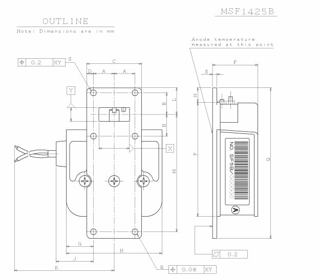 Магнетрон MSF 1425B