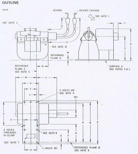 Магнетрон M5199 X-Band