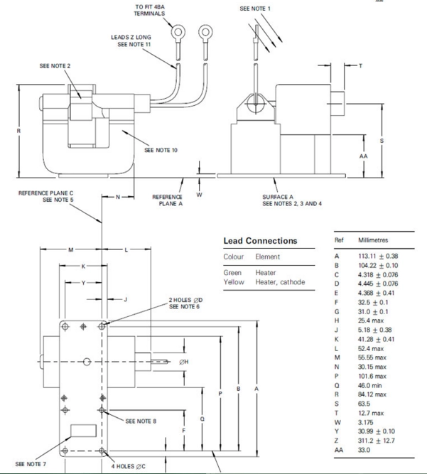 Магнетрон  MG5239T X-Band