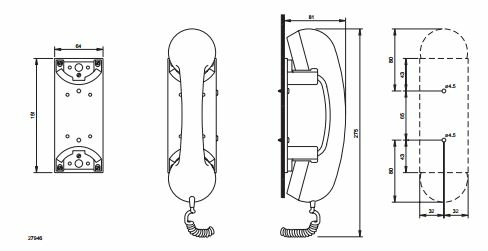 Трубка УКВ RT2047