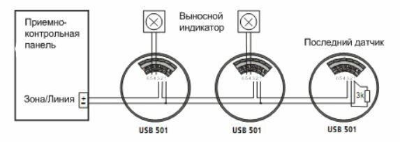 Тепловой извещатель TCD563
