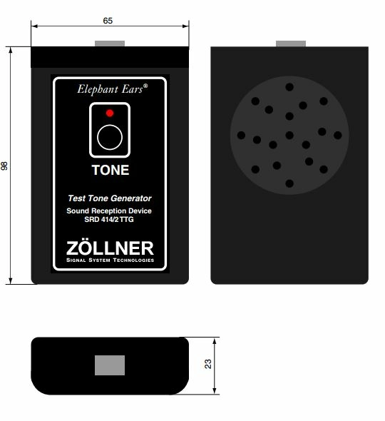 Система приема внешних звуковых сигналов Zollner SRD 414/2