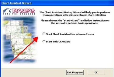 Корректура коллекции электронных карт формата TX-97 по маршруту. С настройками Chart Assistant.