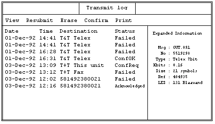 Передача и прием сообщений в программе Capsat