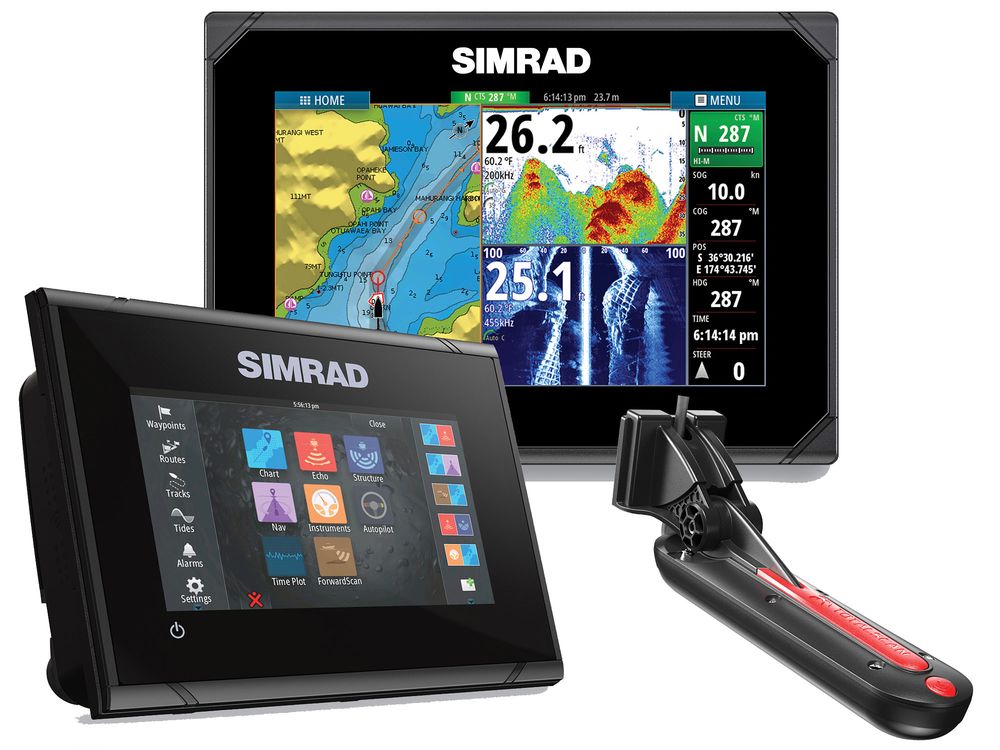SIMRAD GO7 XSE с датчиком Totalscan