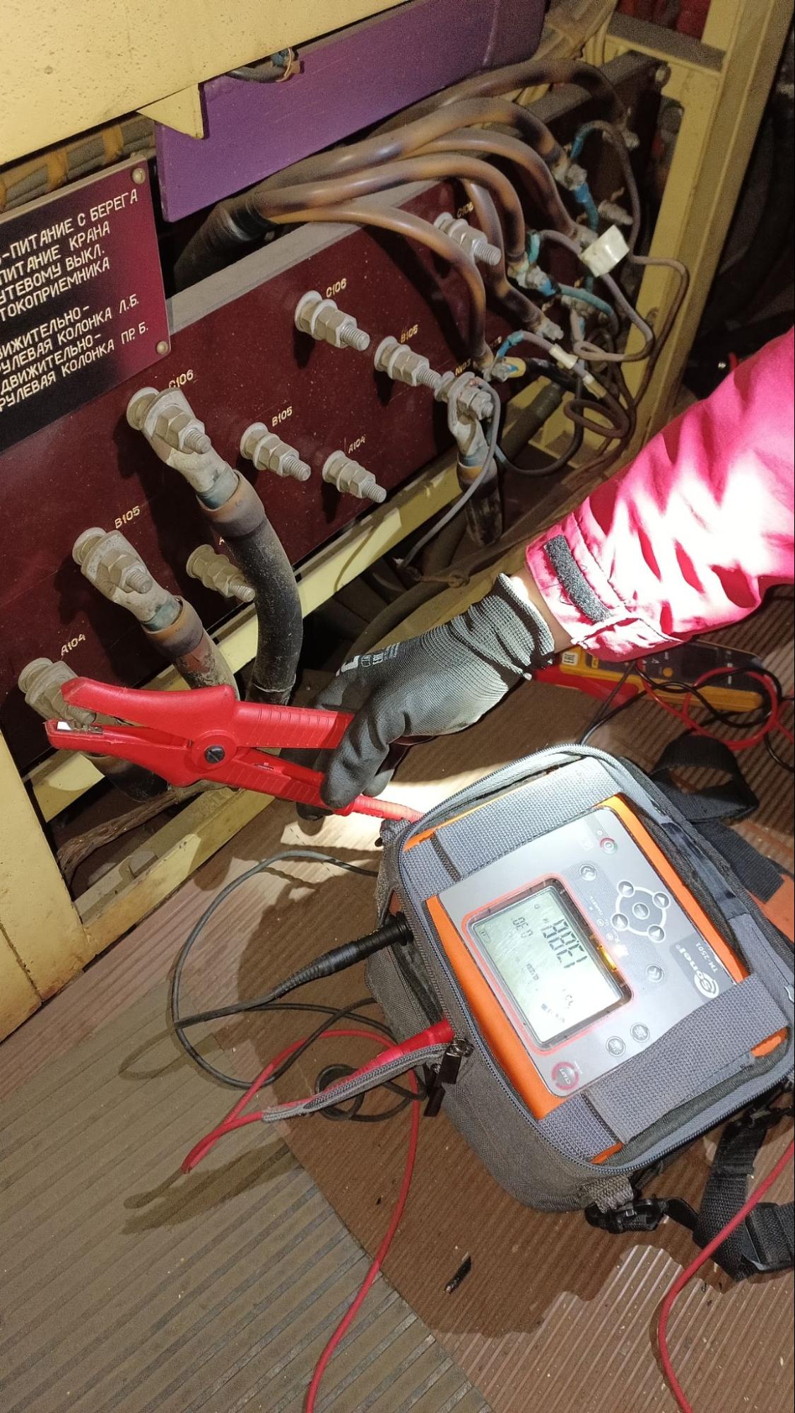 Measurement of Insulation Resistance of Installed Cables