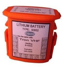 Battery Emergency Lithium Tron VHF/AIR