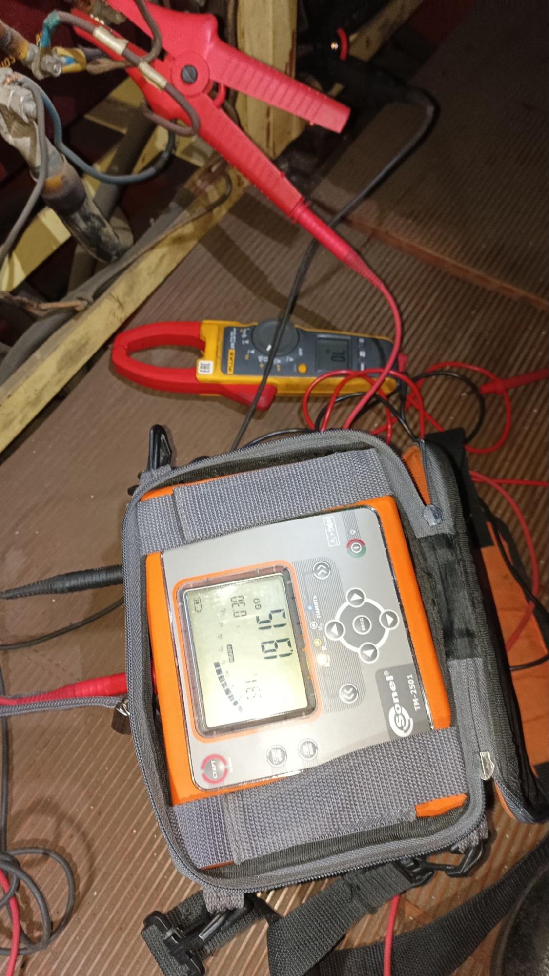 Measurement of Insulation Resistance of Installed Cables