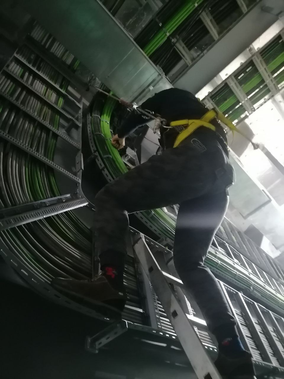 Cable Laying and Securing