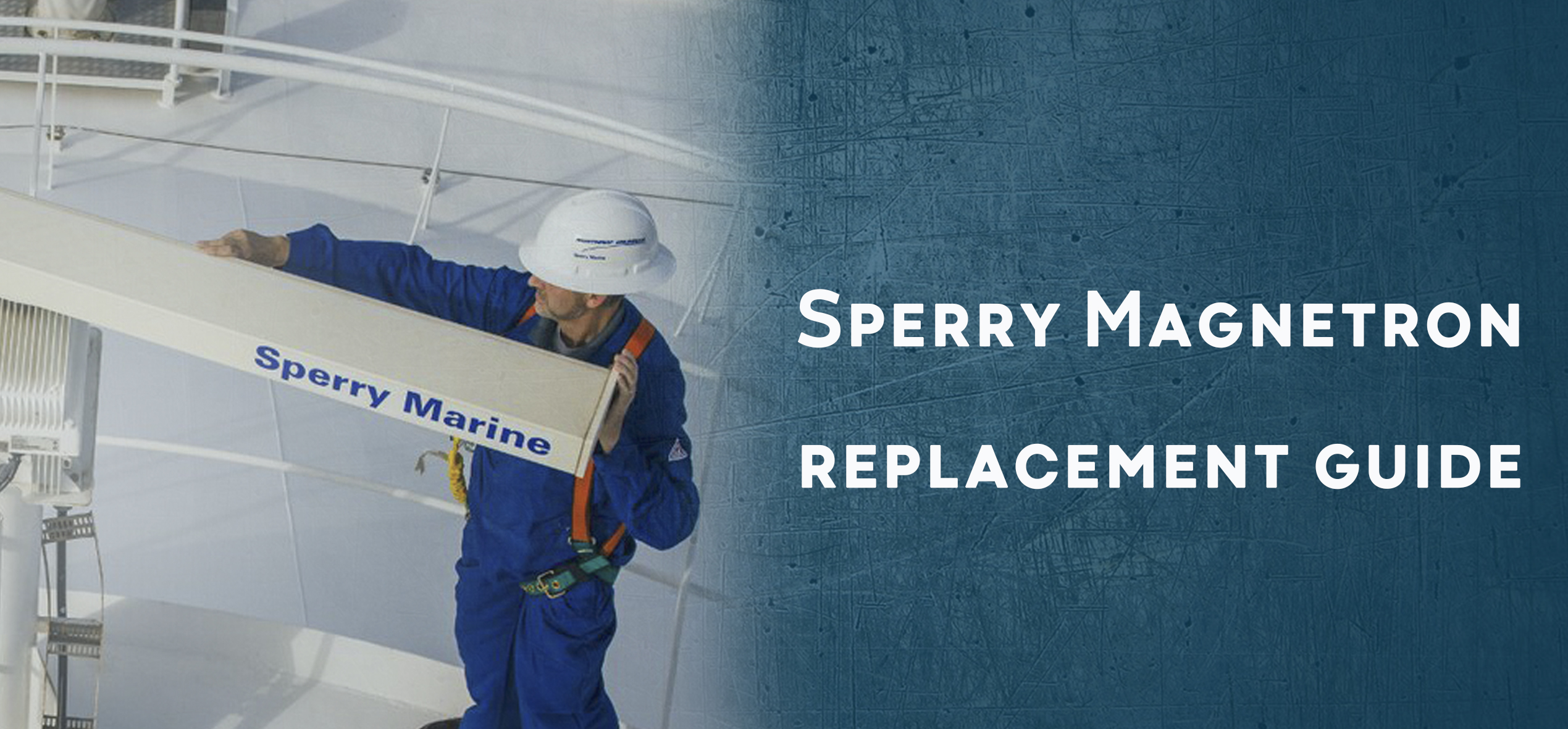 Replacing magnetrons in a Sperry Marine radar