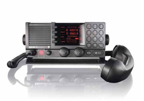 Onboard MF / HF radio SAILOR 6350 DSC.