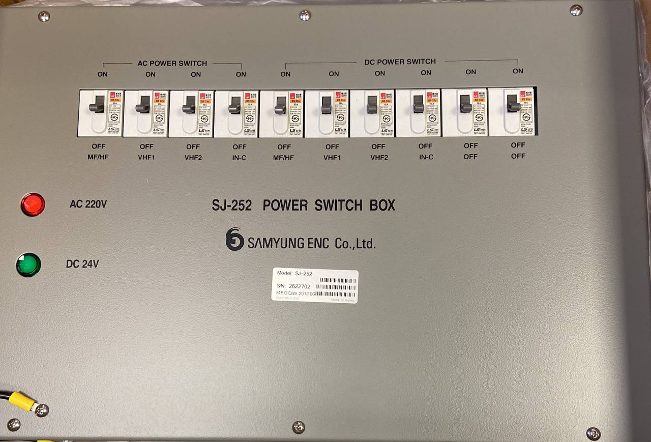 Power Switch Box SAMYUNG SJ-252 б.у. s.n 2622702 на проверку 1