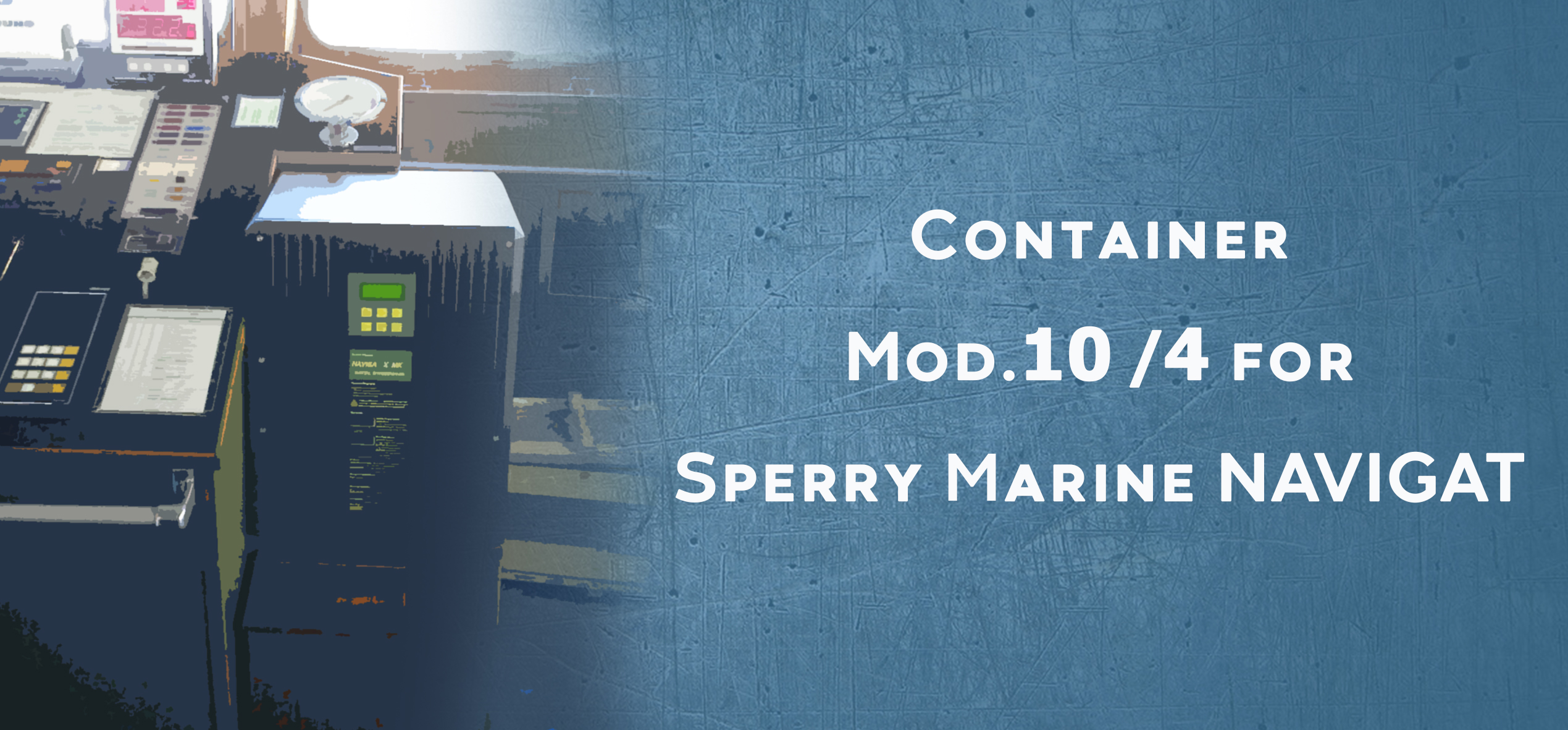New Gyrosphere Container Mod.10 / 4 for Sperry Marine NAVIGAT Gyrocompass