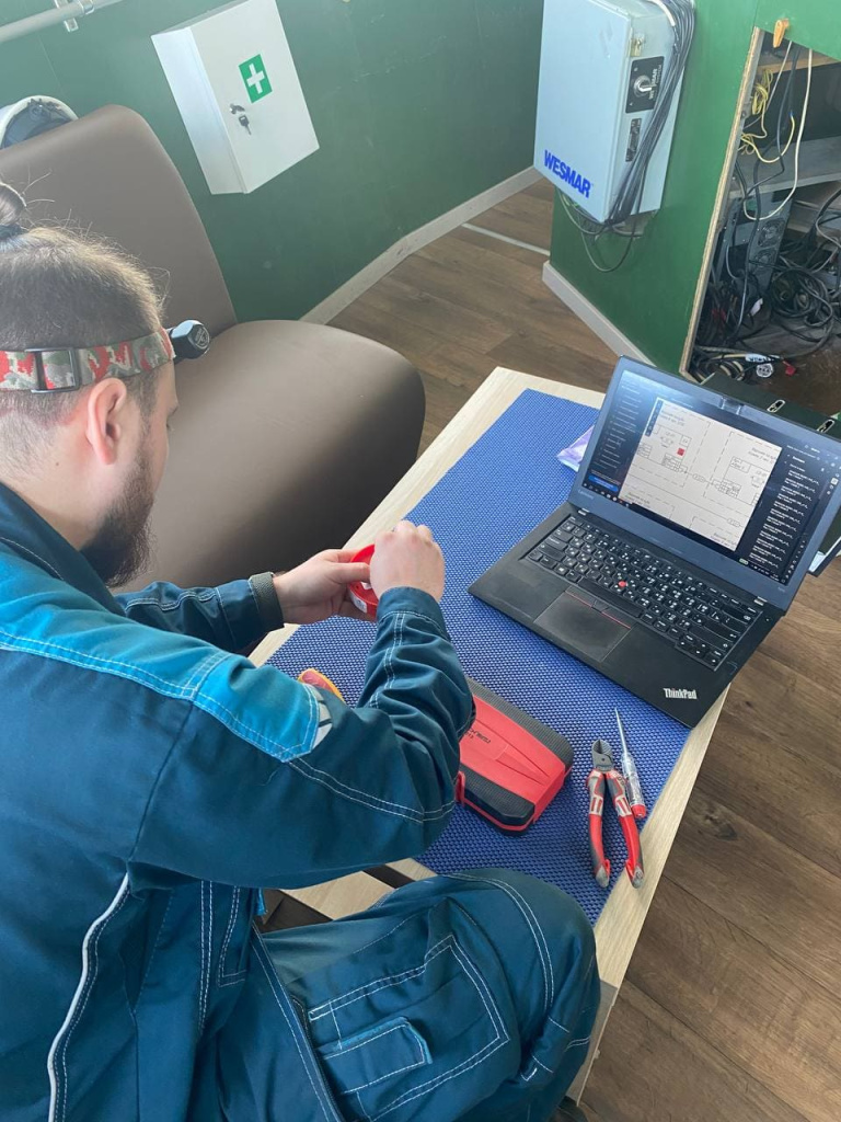 Проверка пожарной сигнализации на судне