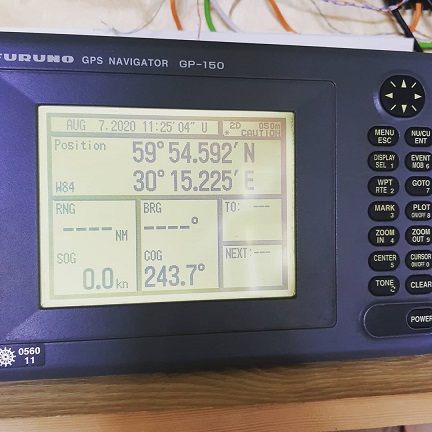 Ремонт GPS NAVIGATOR Furuno GP-150