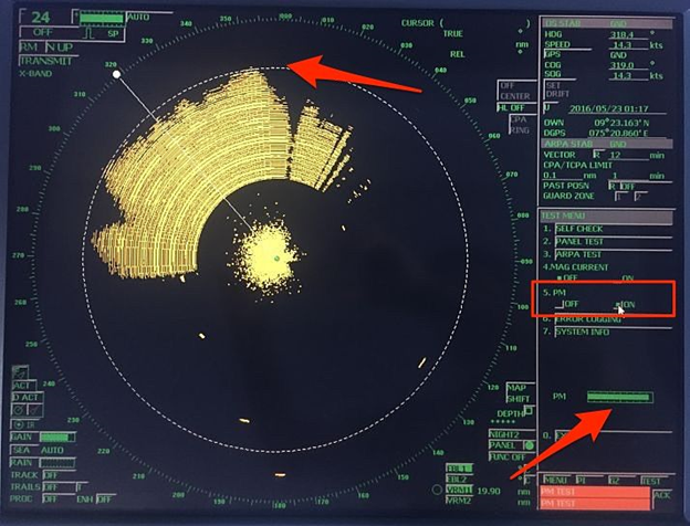 How to better set up Marine Radar to display ideal targets