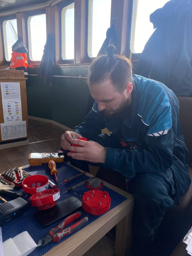 Проверка пожарной сигнализации на судне