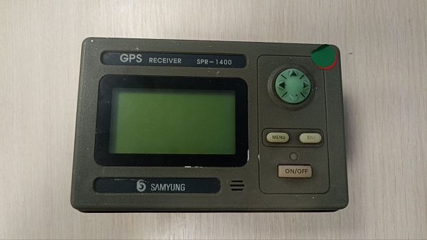 GPS receiver SPR-1400 б.у. s/n 5A00019 раб.