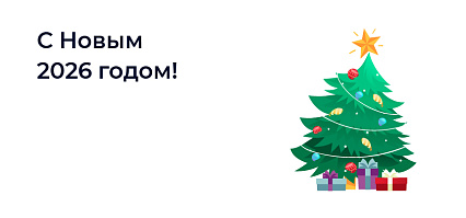 Наилучших пожеланий в Новом 2026 году от СИР