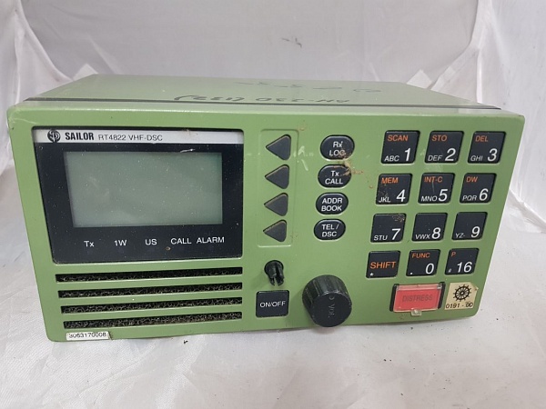 SAILOR RT4822 VHF-DSC б.у s.n 3063170008 раб.
