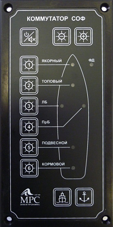 Система коммутации сигнально - отличительных фонарей 'КФ'