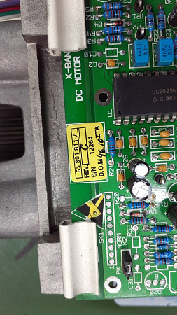 Плата X-Band DC Motor drive 65 801811-7