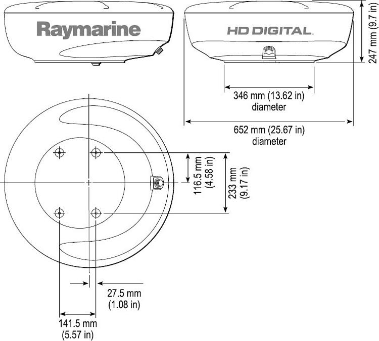Raymarine RD424HD