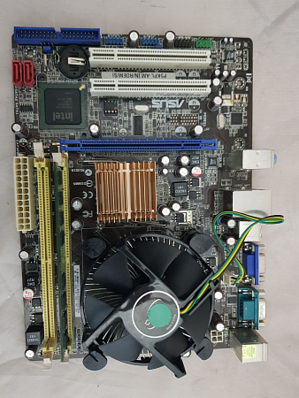 Материнская плата РЛС UMFT ASUS б.у s.n P5KPL-AM раб.
