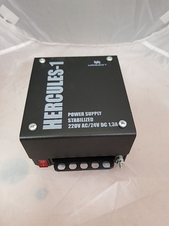HERCULES-1 POWER SUPPLY STABILIZED 220V AC/24V DC 1,3A б.у s.n 1042000.101 раб.